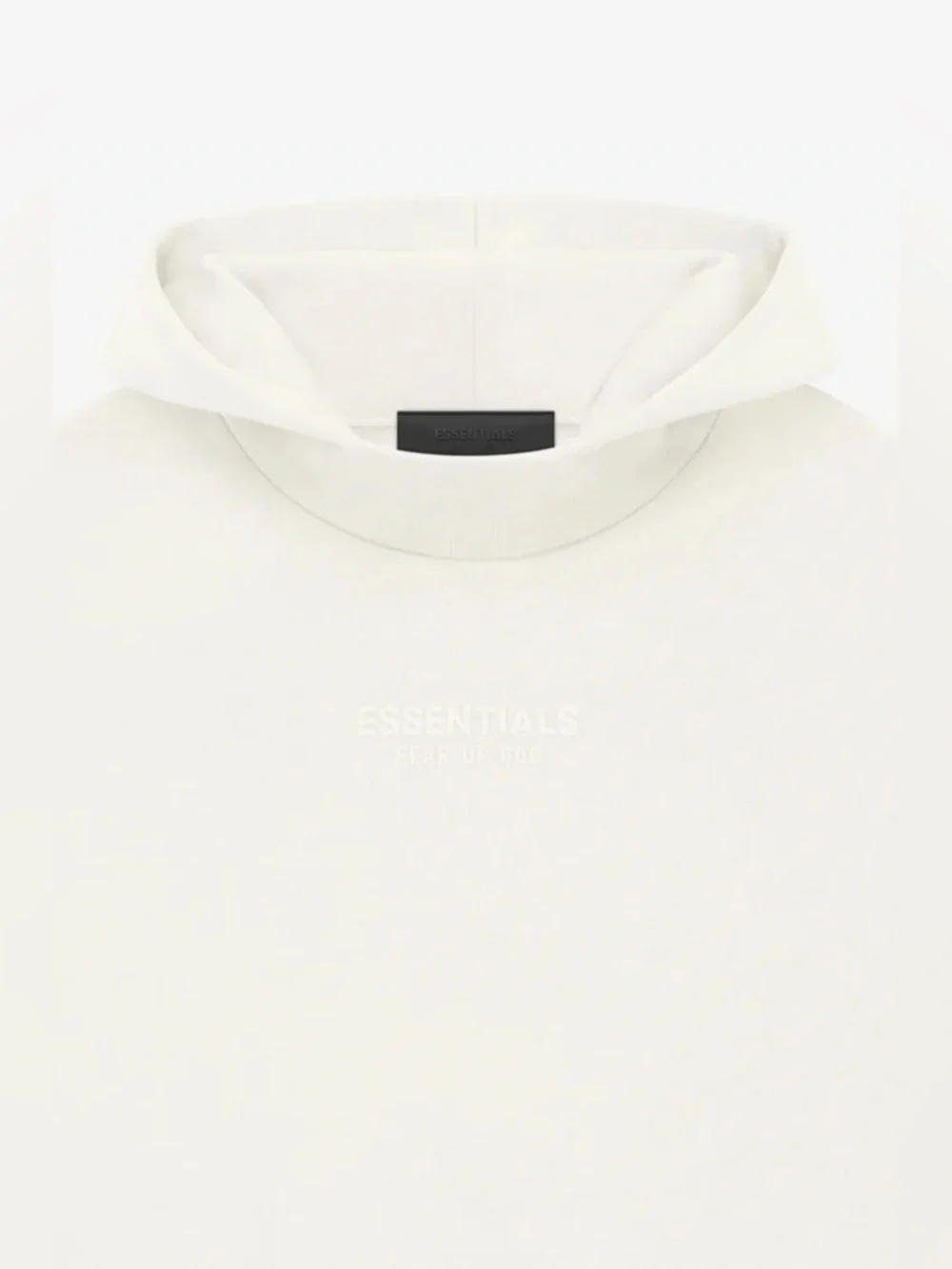 Essentials Fear of God Cloud Dancer White Hoodie - Picture 5 of 14